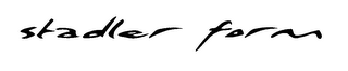 STADLER FORM logo