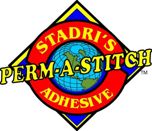 STADRI'S PERM-A-STITCH ADHESIVE logo