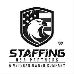 STAFFING USA PARTNERS A VETERAN OWNED COMPANY logo