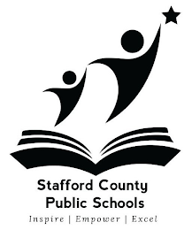STAFFORD COUNTY PUBLIC SCHOOLS INSPIRE EMPOWER EXCEL logo
