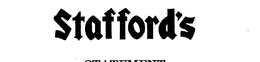 STAFFORD'S logo