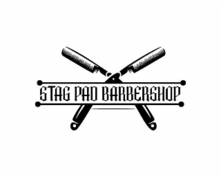 STAG PAD BARBERSHOP logo