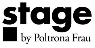 STAGE BY POLTRONA FRAU logo