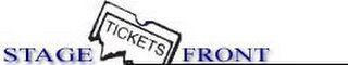 STAGE FRONT TICKETS logo