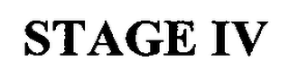 STAGE IV logo
