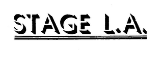 STAGE L.A. logo