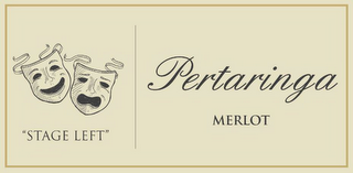 "STAGE LEFT" PERTARINGA MERLOT logo