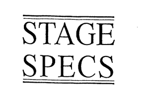 STAGE SPECS logo