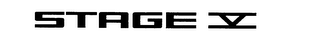 STAGE V logo