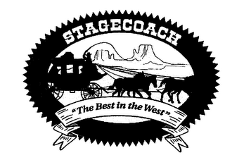 STAGECOACH THE BEST IN THE WEST logo