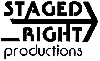 STAGED RIGHT PRODUCTIONS logo