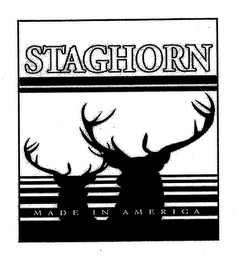 STAGHORN MADE IN AMERICA