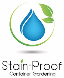 STAIN-PROOF CONTAINER GARDENING logo