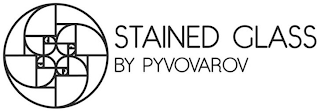 STAINED GLASS BY PYVOVAROV logo