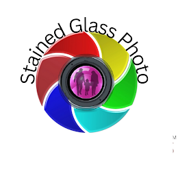 STAINED GLASS PHOTO logo