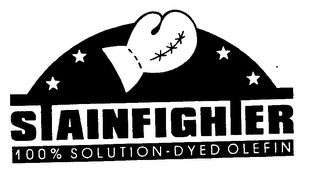 STAINFIGHTER 100% SOLUTION-DYED OLEFIN logo