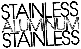 STAINLESS ALUMINUM STAINLESS logo