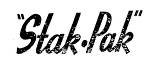 "STAK-PAK" logo
