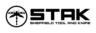 STAK SHEFFIELD TOOL AND KNIFE logo