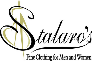 STALARO'S FINE CLOTHING FOR MEN AND WOMEN logo