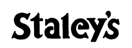 STALEY'S logo