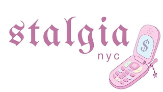 STALGIA NYC $ 1 2 3 4 5 6 7 8 9 0 * # logo