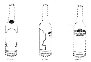 STALINSKAYA STRONG VODKA