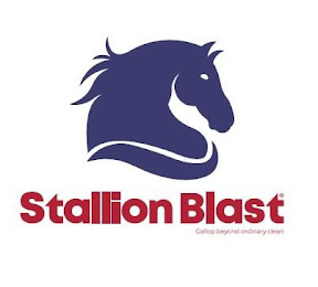 STALLION BLAST GALLOP BEYOND ORDINARY CLEAN logo