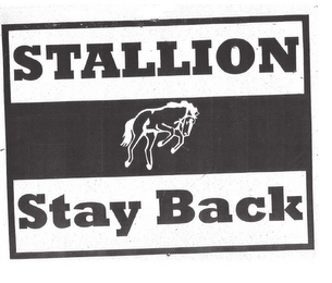 STALLION STAY BACK logo