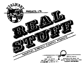 STALWART PRODUCTS, LTD. REAL STUFF logo