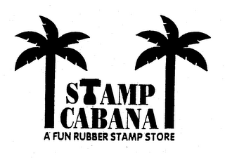 STAMP CABANA A FUN RUBBER STAMP STORE logo