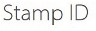 STAMP ID logo