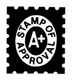 STAMP OF APPROVAL A+ logo