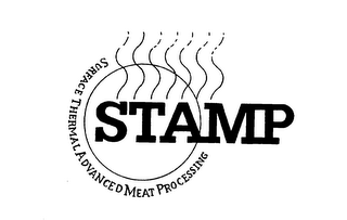 STAMP SURFACE THERMAL ADVANCED MEAT PROCESSING logo