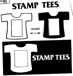 STAMP TEES logo