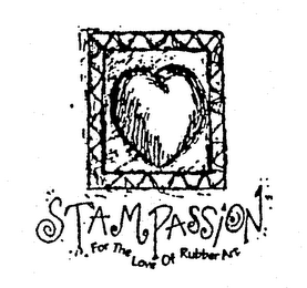 STAMPASSION FOR THE LOVE OF RUBBER ART logo