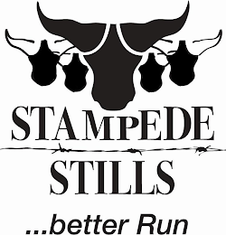 STAMPEDE STILLS ...BETTER RUN logo