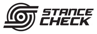 STANCE CHECK logo