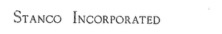 STANCO INCORPORATED logo
