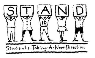 STAND 10 STUDENTS-TAKING-A-NEW-DIRECTION logo
