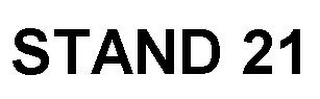 STAND 21 logo