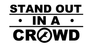 STAND OUT · IN A · CROWD logo