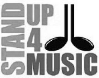 STAND UP 4 MUSIC logo