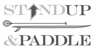 STAND UP AND PADDLE logo
