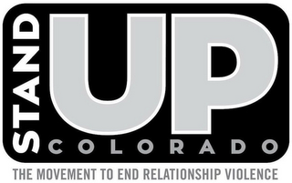 STAND UP COLORADO THE MOVEMENT TO END RELATIONSHIP VIOLENCE logo