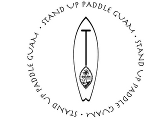 · STAND UP PADDLE GUAM · STAND UP PADDLE GUAM · STAND UP PADDLE GUAM · logo