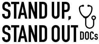 STAND UP, STAND OUT DOCS logo