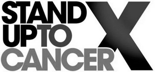 STAND UP TO CANCER X logo