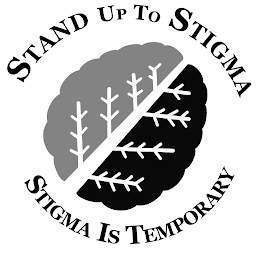 STAND UP TO STIGMA STIGMA IS TEMPORARY logo