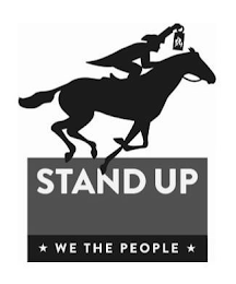 STAND UP WE THE PEOPLE logo
